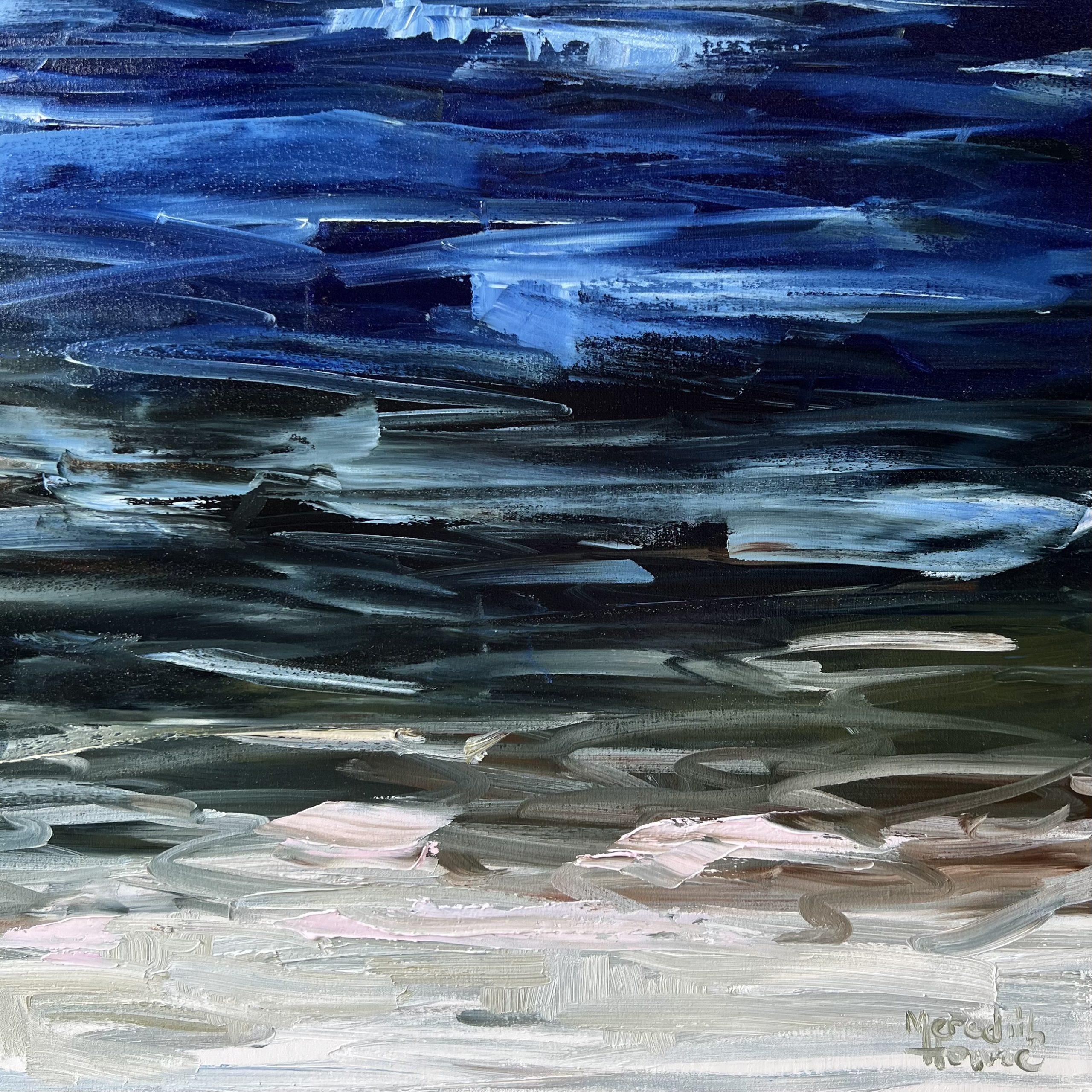 Close Up 2.deep Blue At Straddie