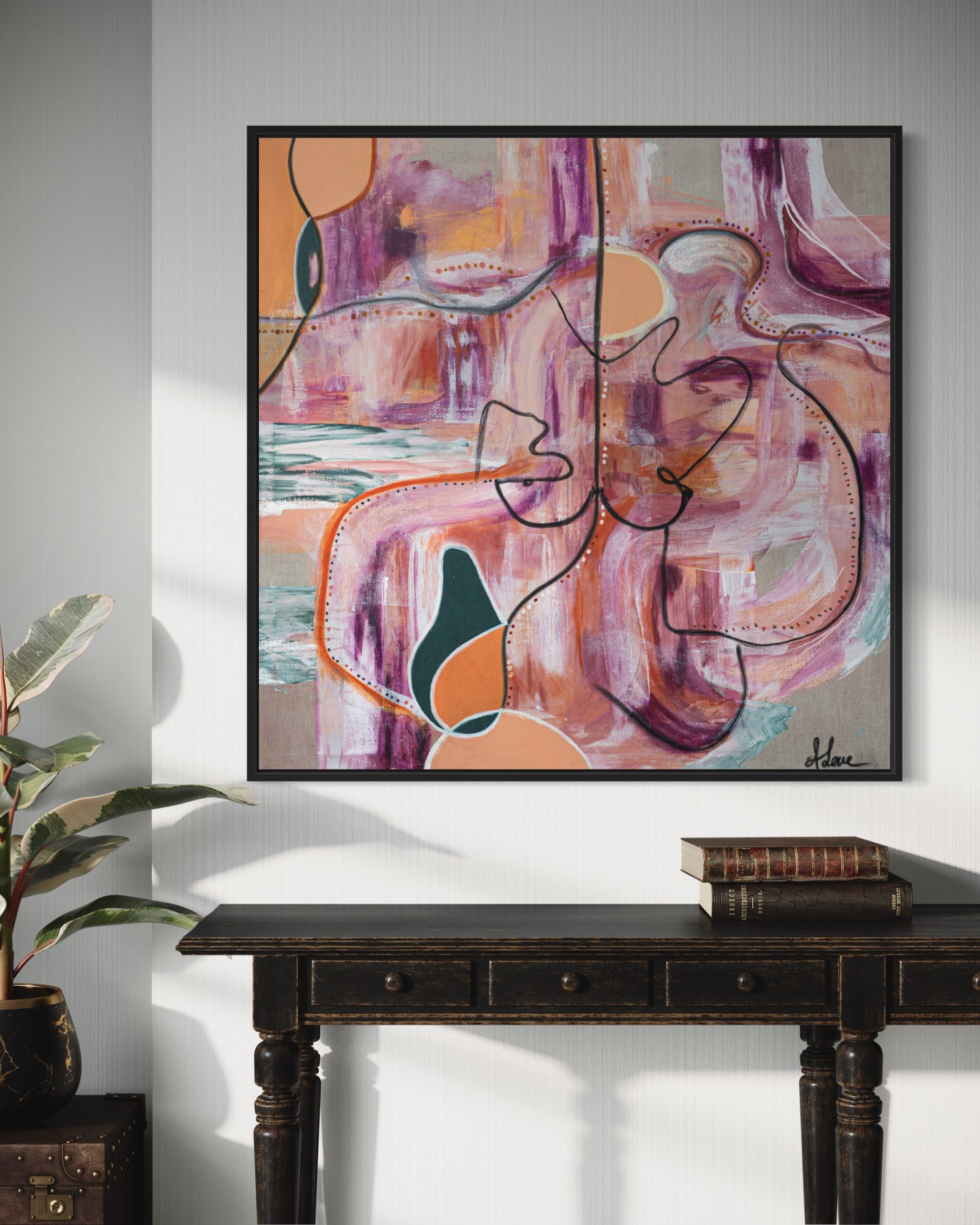 Anya Love Art Limited Edition Canvas Print 3