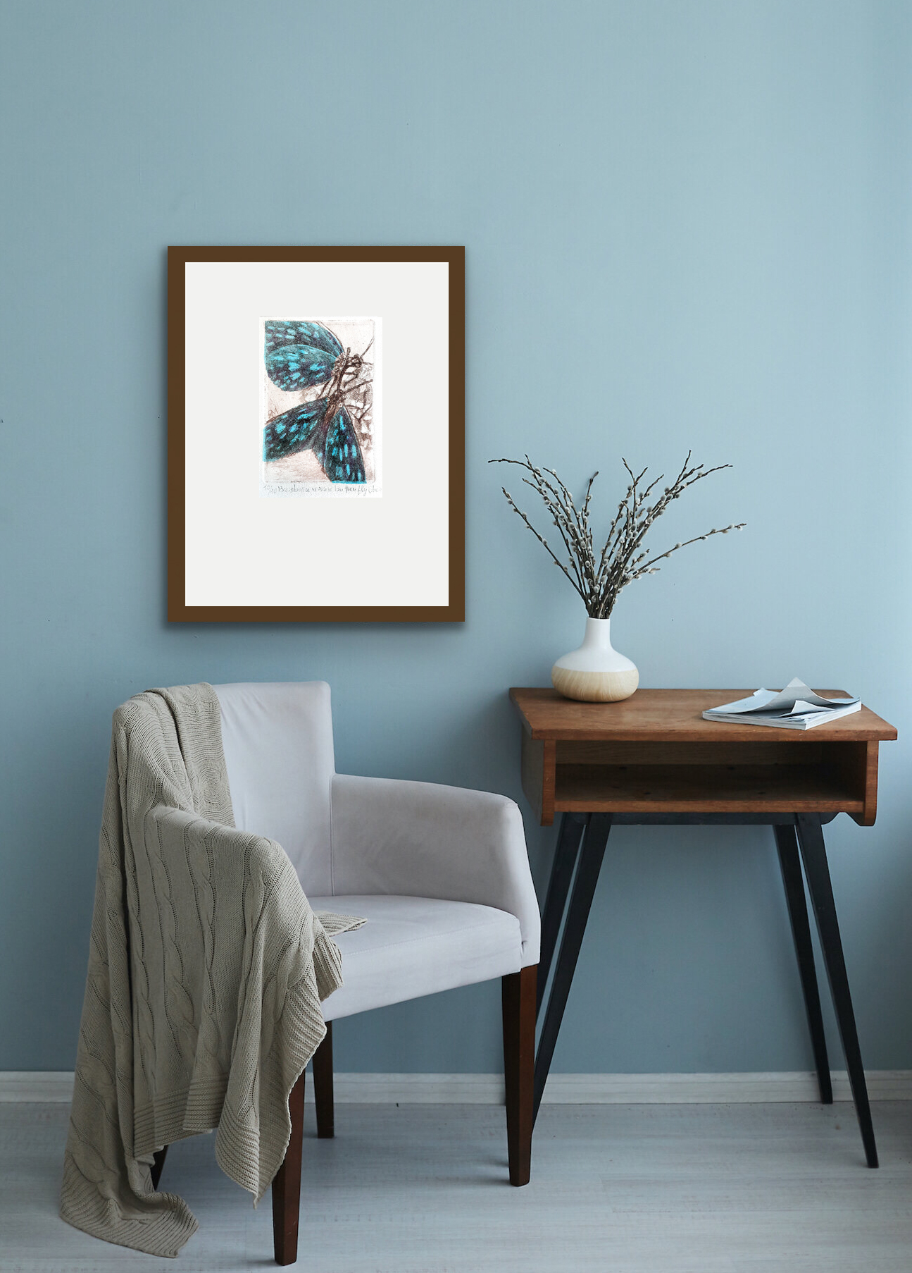 Brisbane River Buterfly Insitu