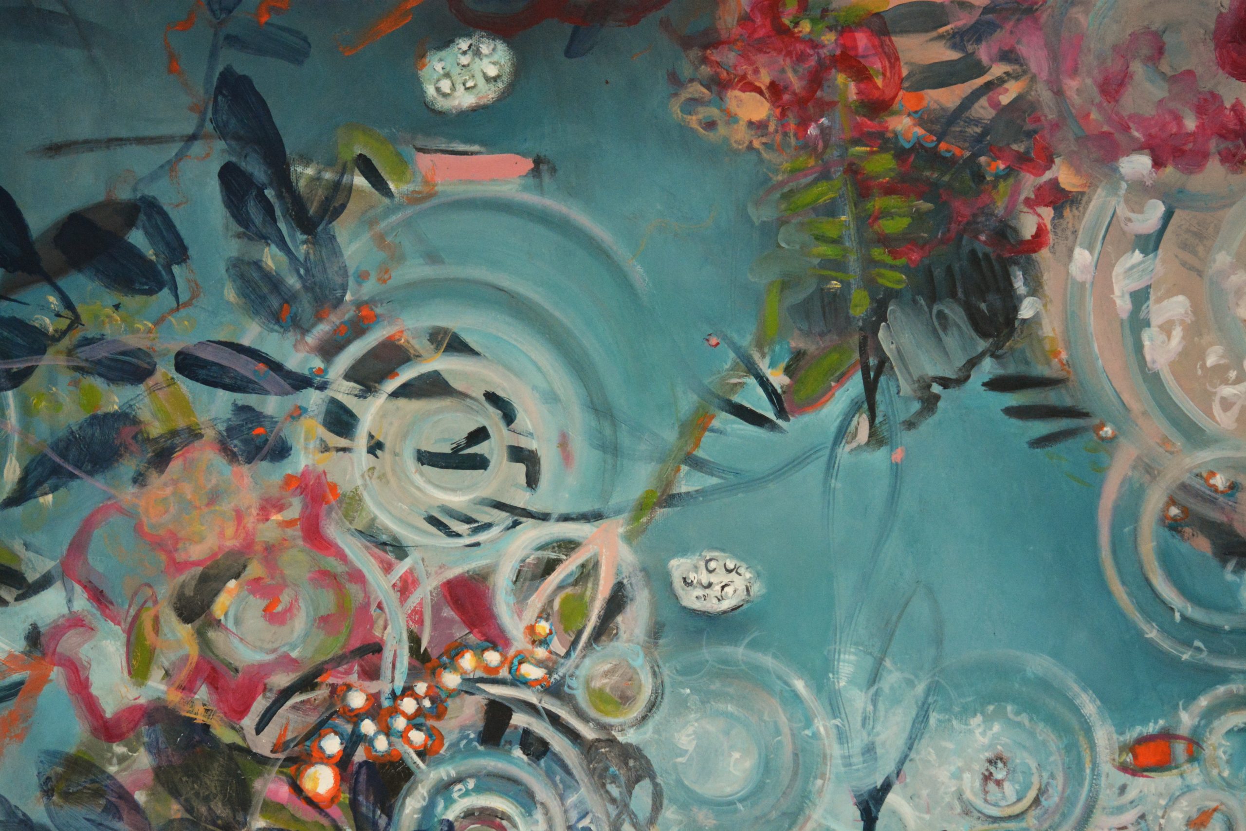 Diannesmith Gentlerain Detail Artloversaustralia