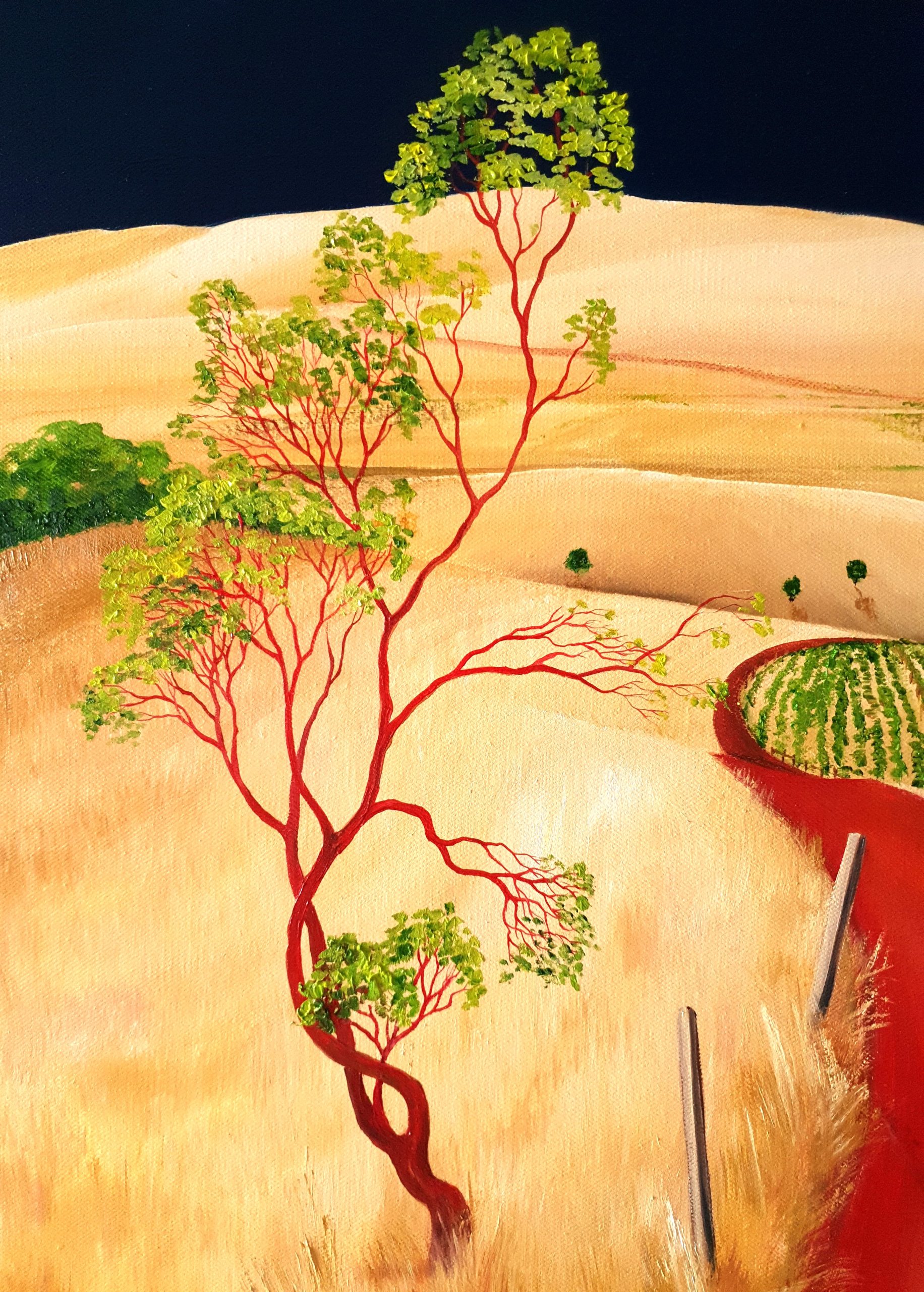 The Long Red Road Lucinda Leveille Art 2