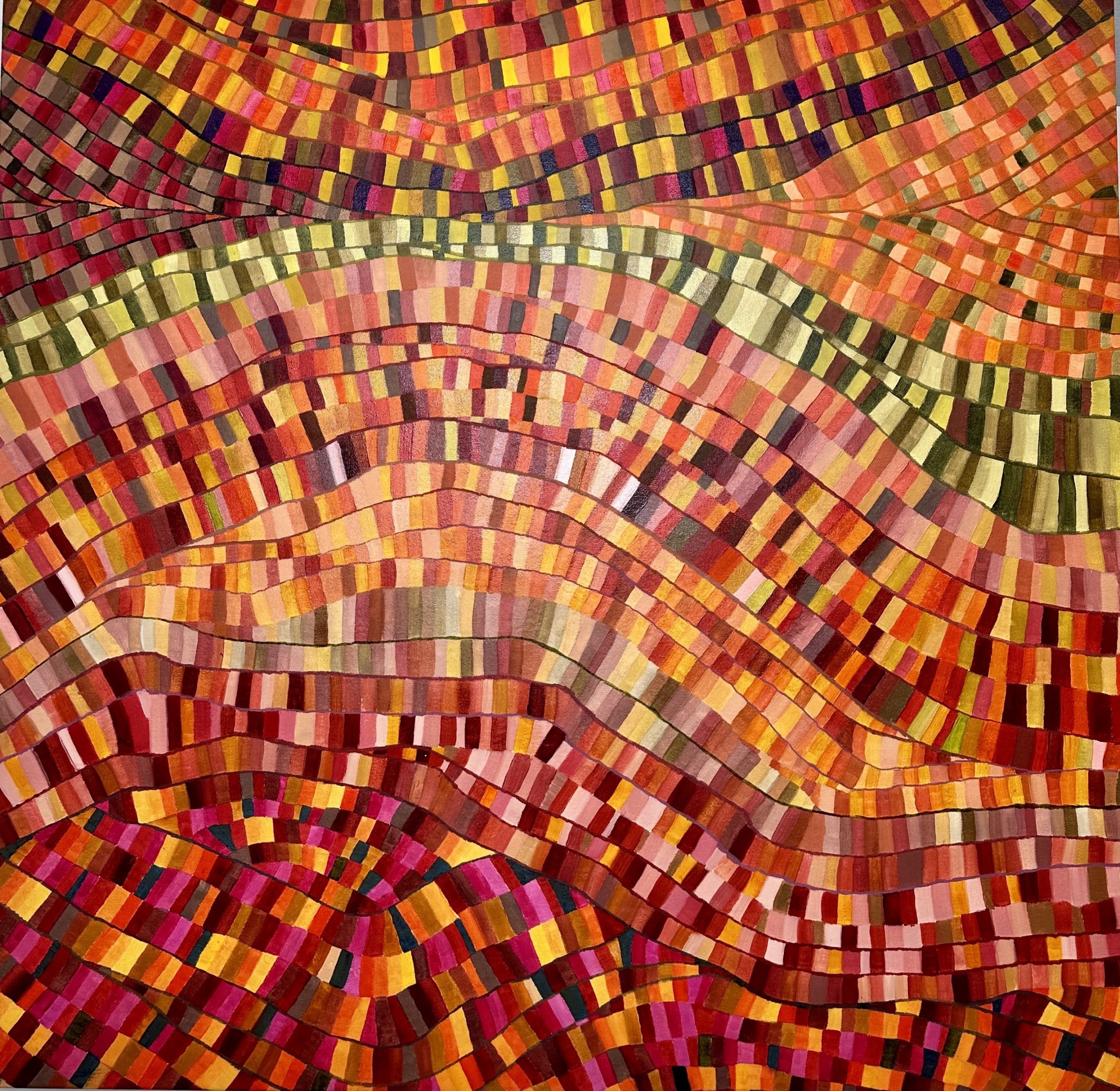 Anya Love 128x128 Colours Of My Soul Oil On Canvas