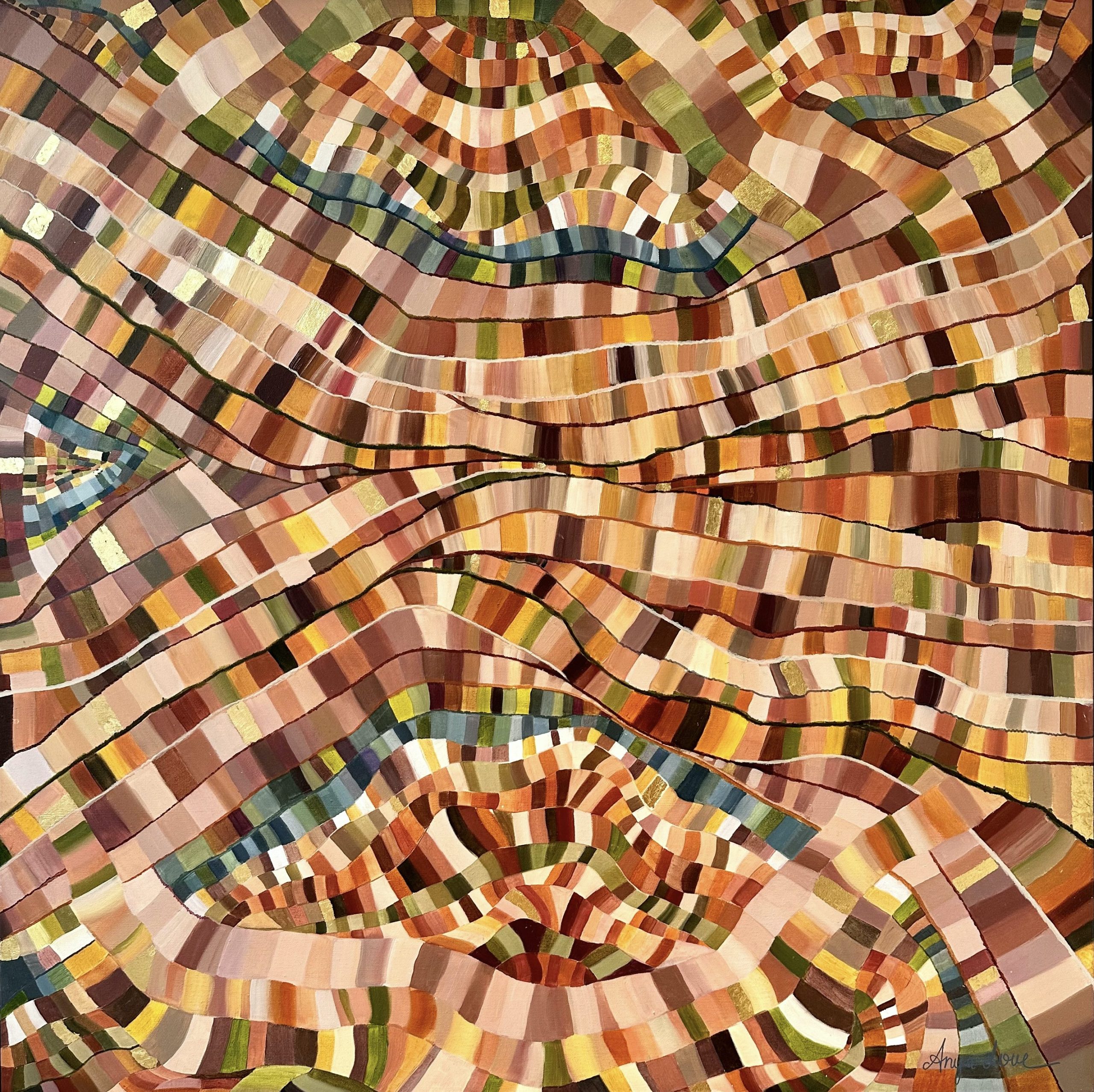 Love Anya Colour Me Complicated Art Lovers Australia Canvas Print