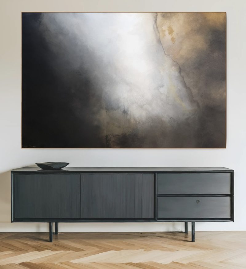 Guiding light (oak frame)