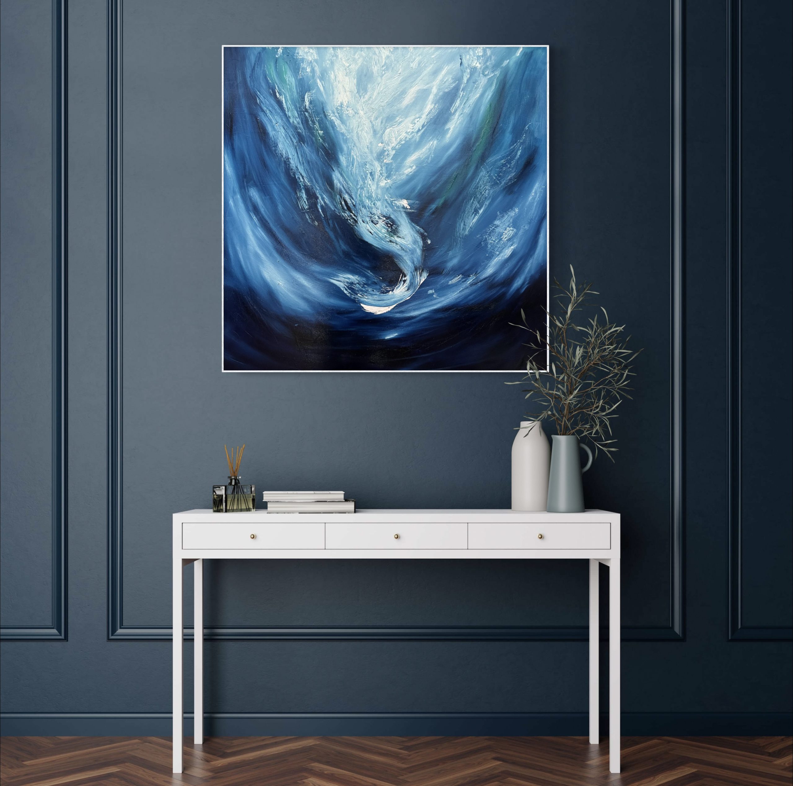 Dark Wall Alanah Jarvis Abstract Art