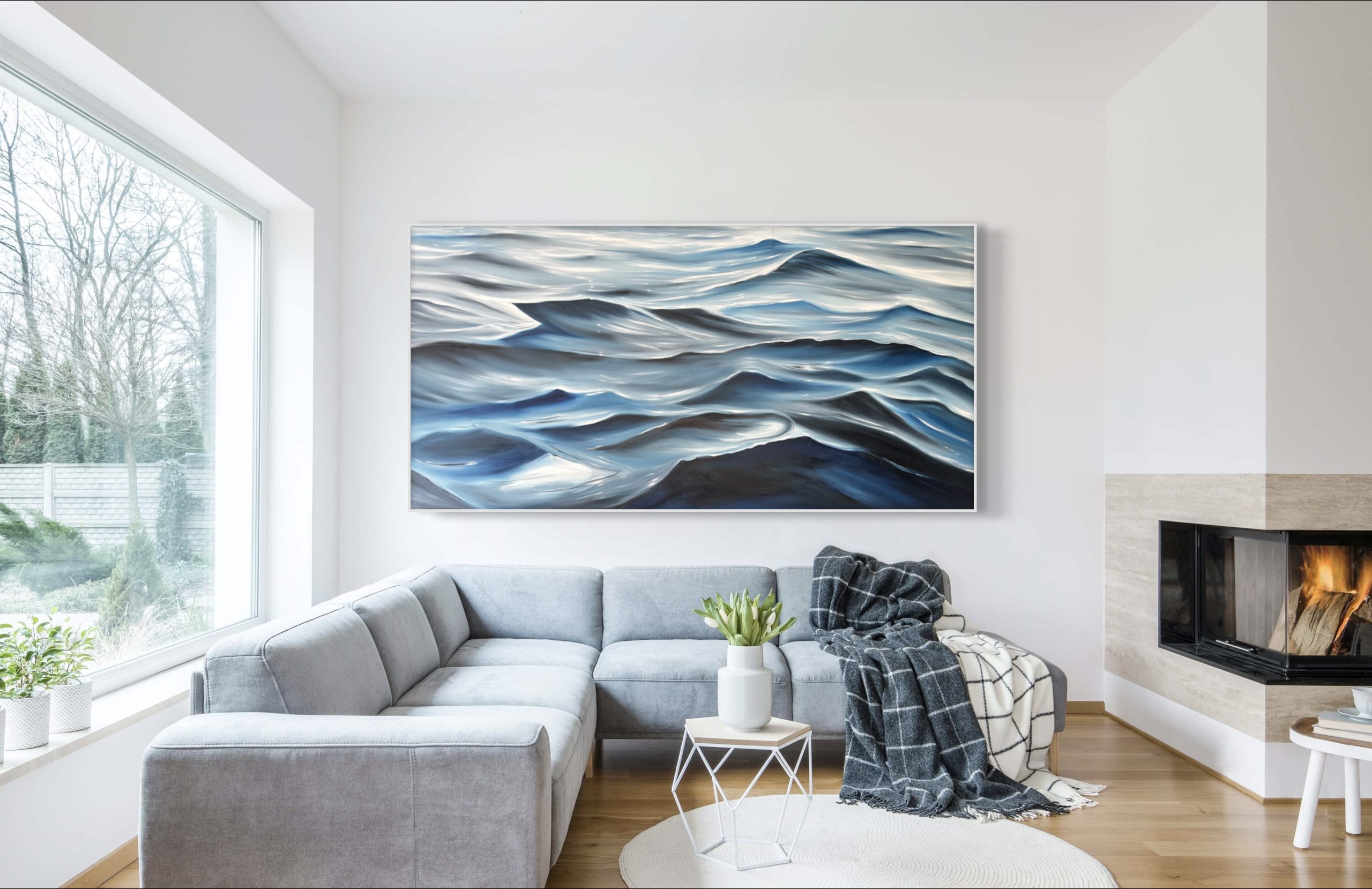 Living Room On Purpose Alanah Jarvis Ocean Art