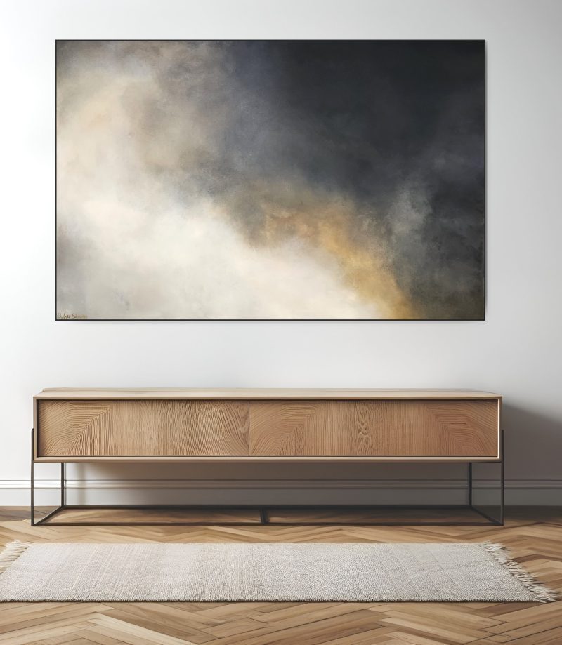 Summer night (black frame)