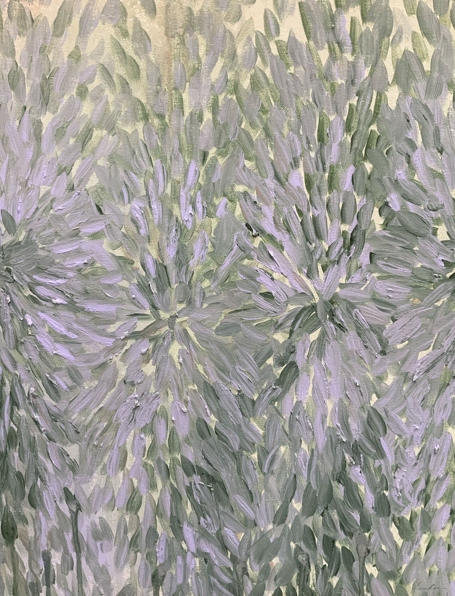 Leni Kae From My Heart To Yours Abstract Landscape Art Closeup