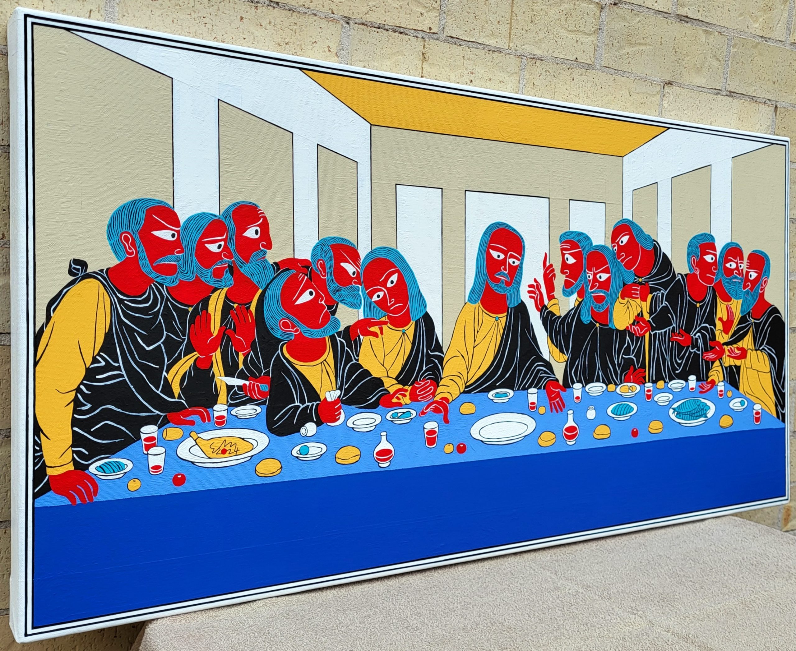 The Last Supper (after Leonardo) 2024 Perspective (2)