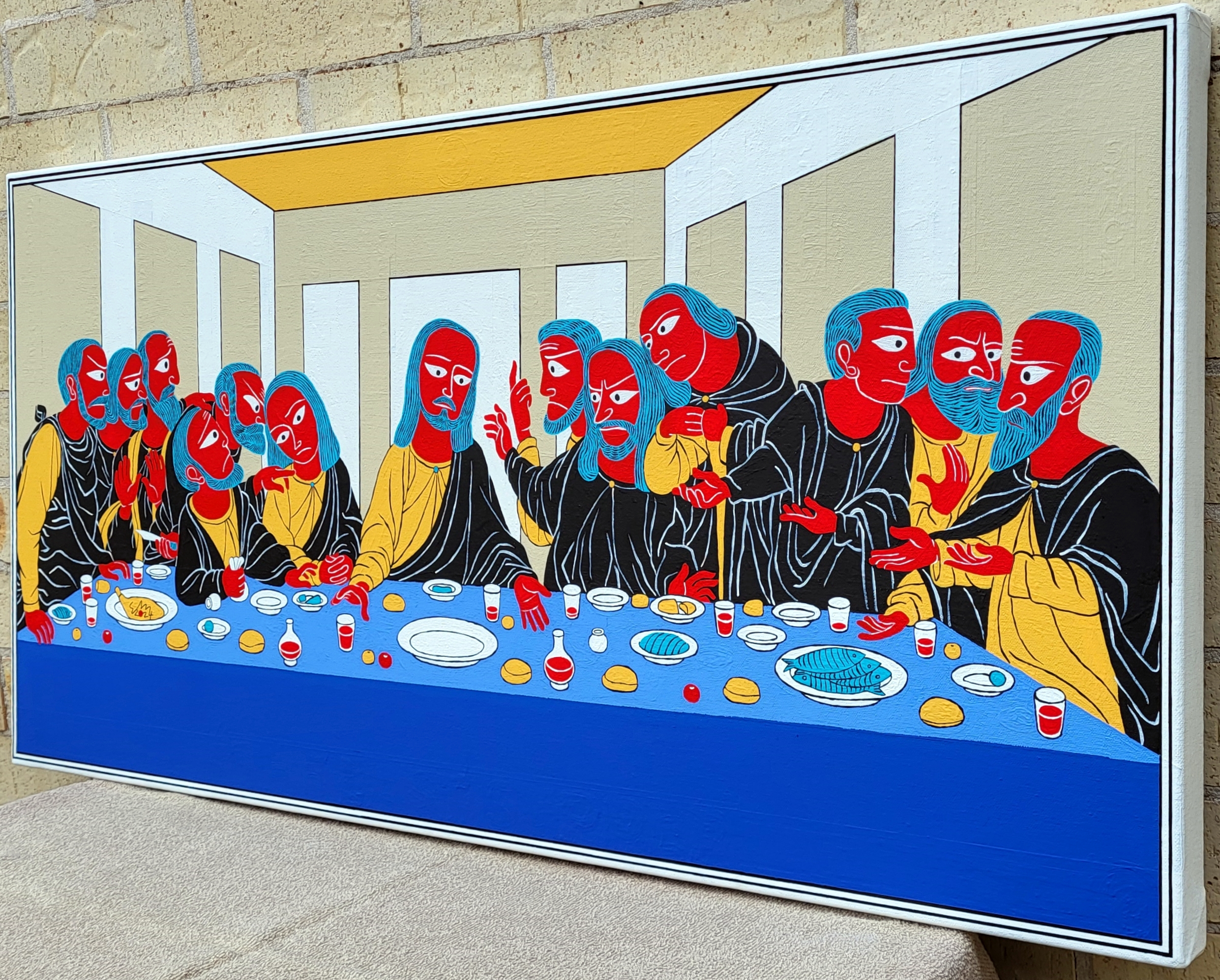 The Last Supper (after Leonardo) 2024 Perspective (3)