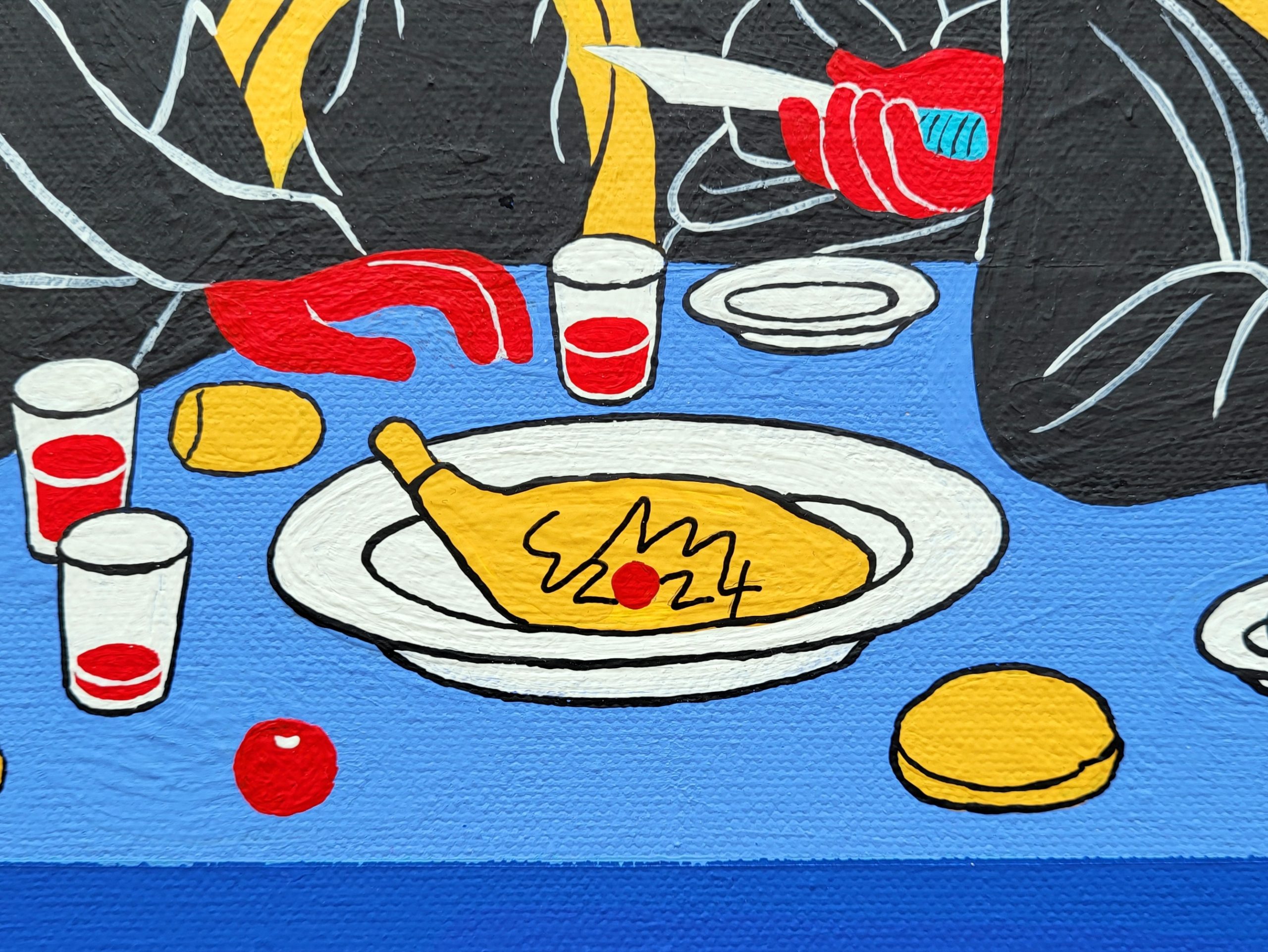 The Last Supper (after Leonardo) 2024 Signature