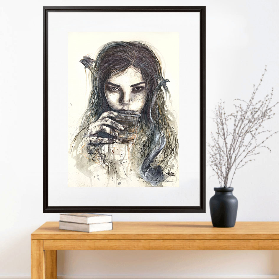 Leni Kae 42 X 29.7 Spirit Of Letting Go Interior Design2