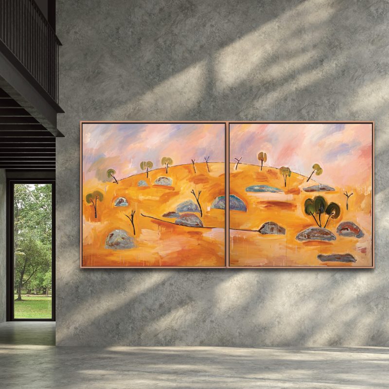 Leanganook West, Day 11 – Diptych