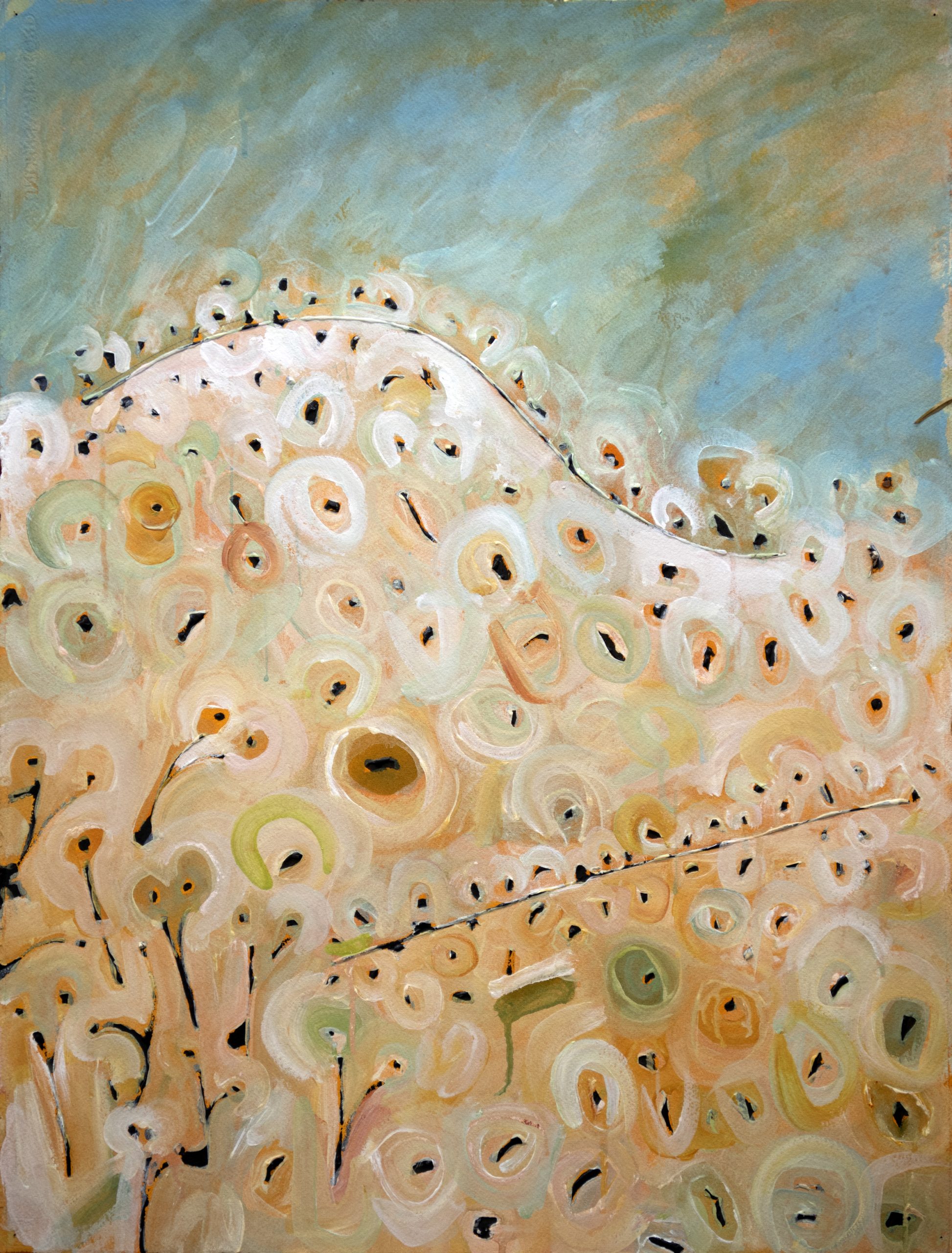 Leanganook Day 1 56.5x76.5