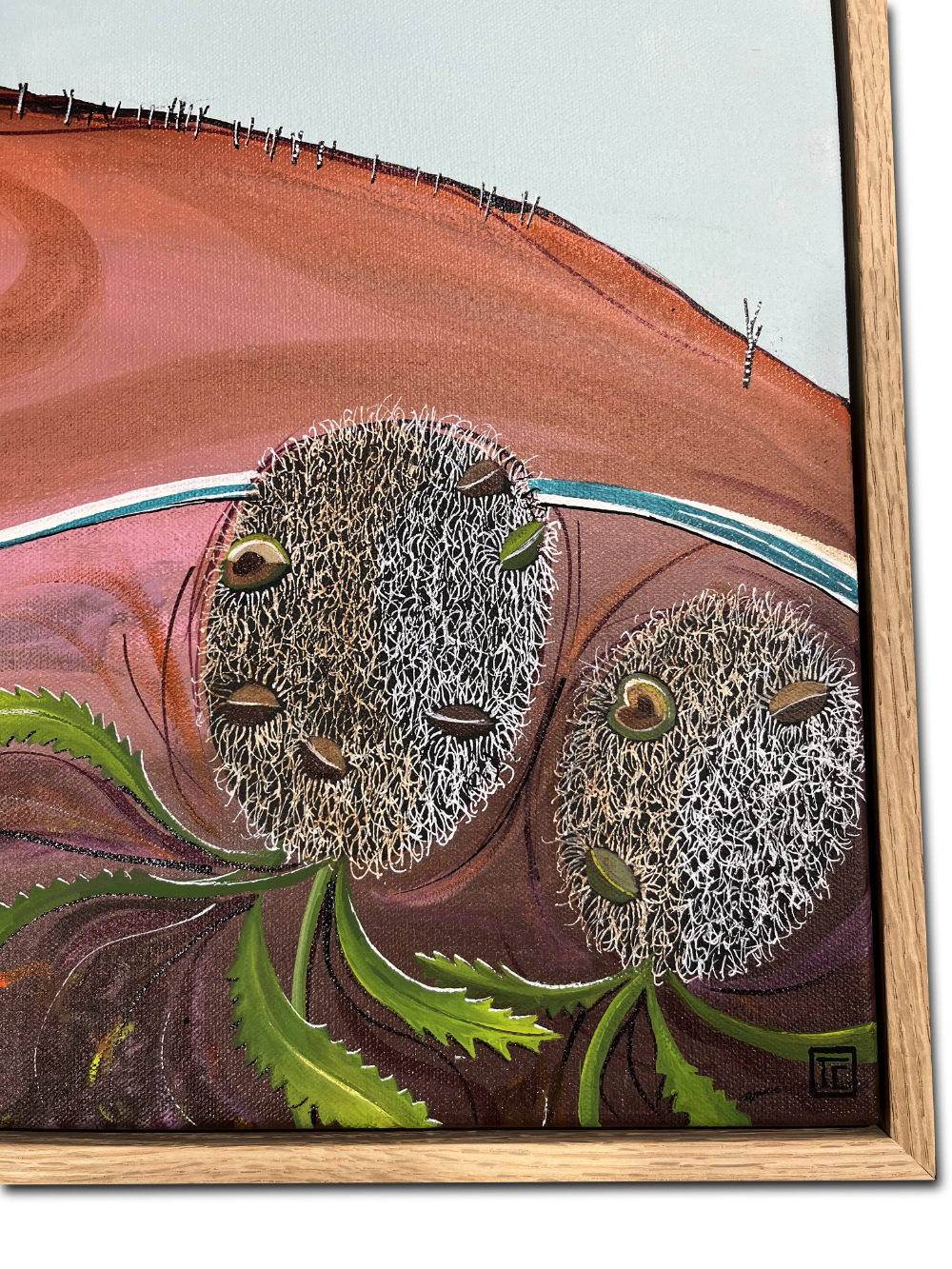 Tania Chanter Where The Banksias Play Detail