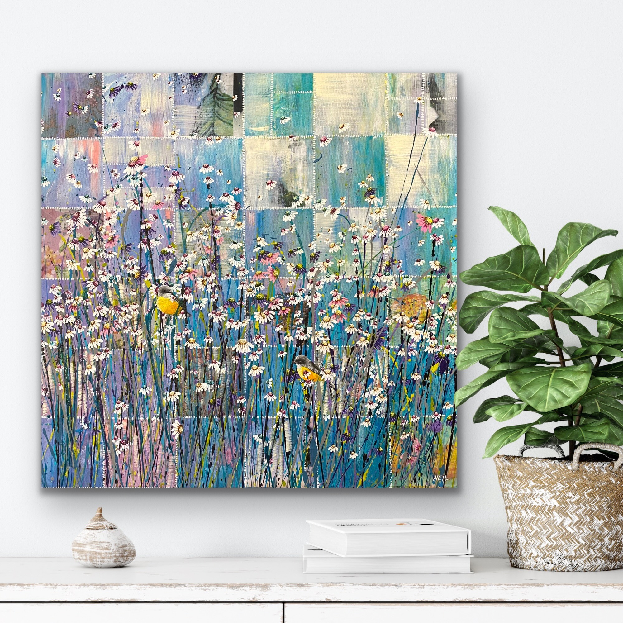 Little Yellow Robins Kim Neil In Situ