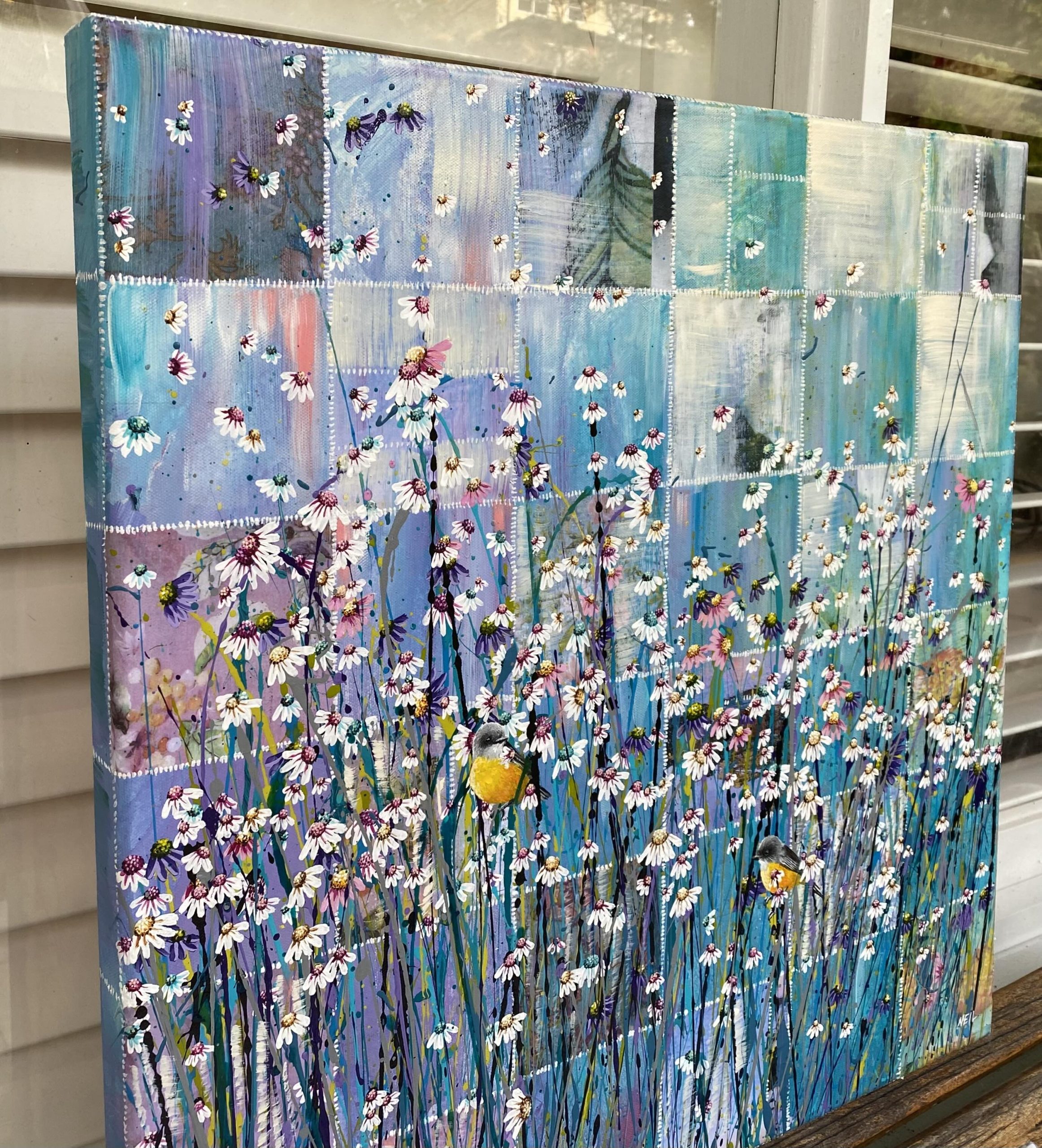 Little Yellow Robins Kim Neil Side