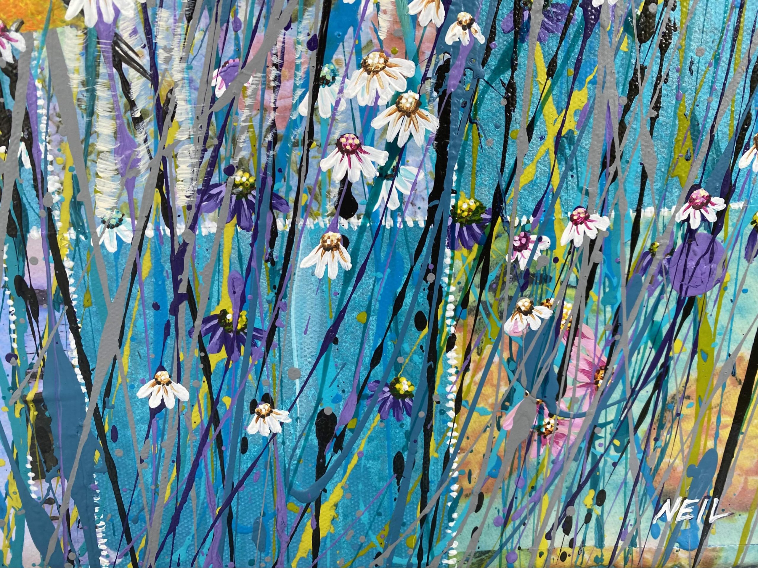 Little Yellow Robins Kim Neil Sign