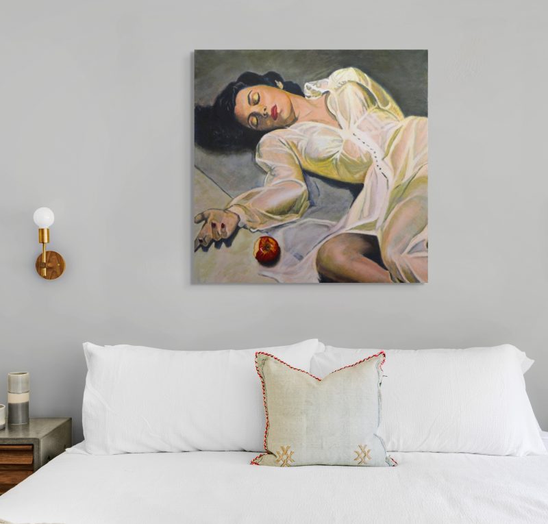 Snow White – original fairy tale fantasy painting