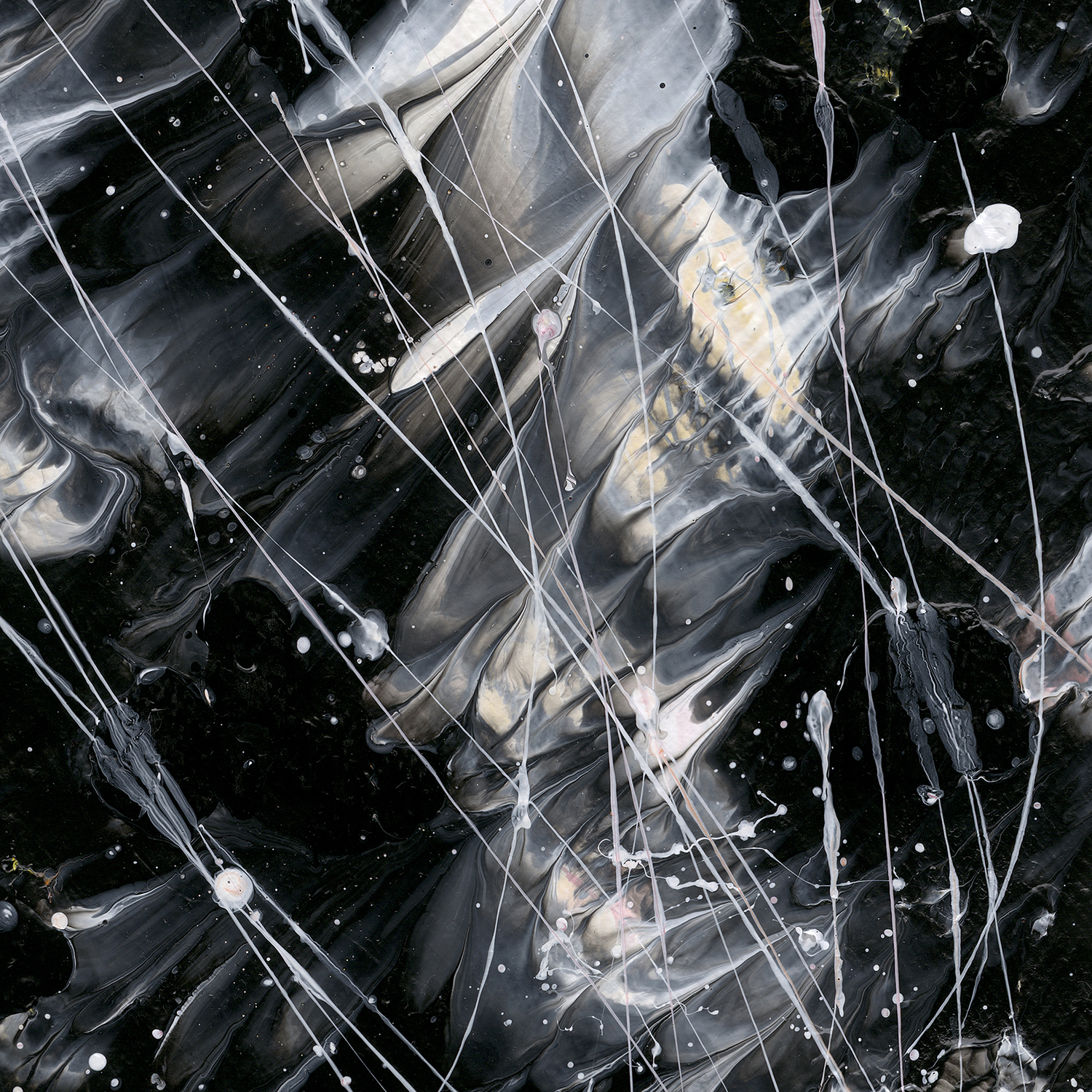 Butterfly 9 Original Abstract Painting By Bridget Bradley Detail