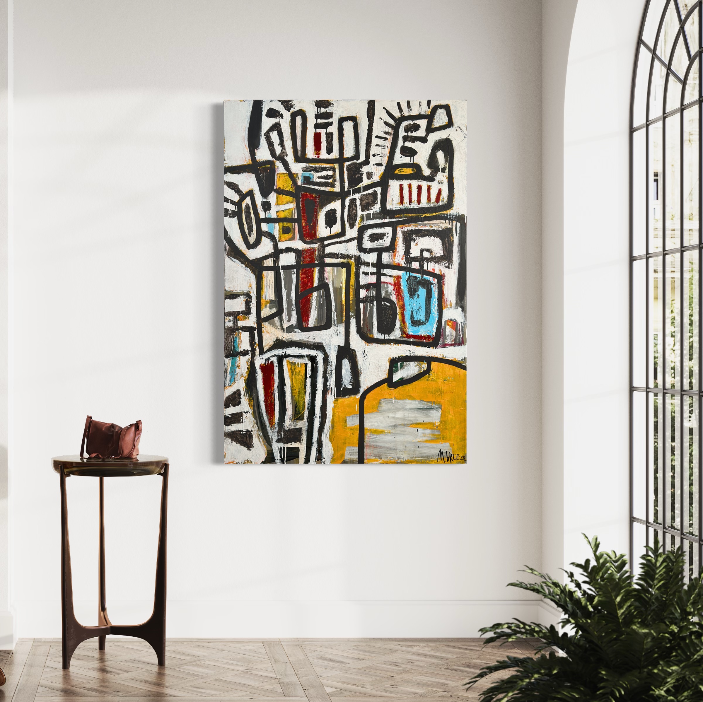 Martin Breeze Mondrians Divorce Insitu 4