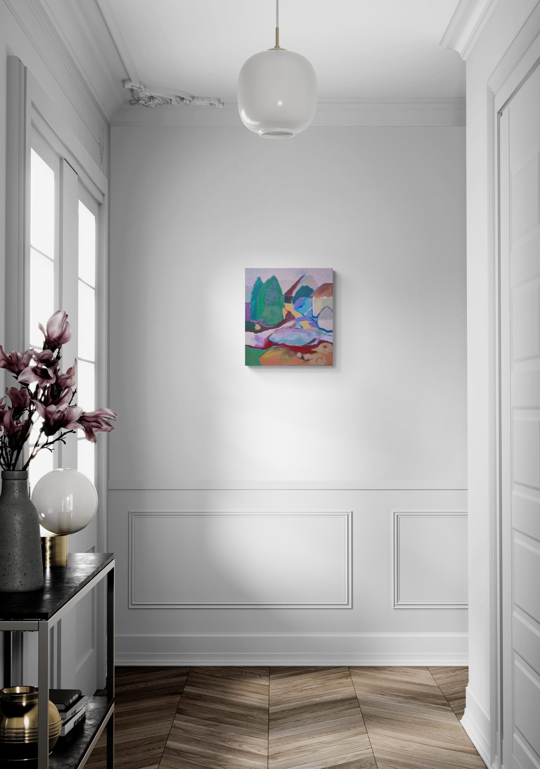 Classic Hallway With Console Table 2