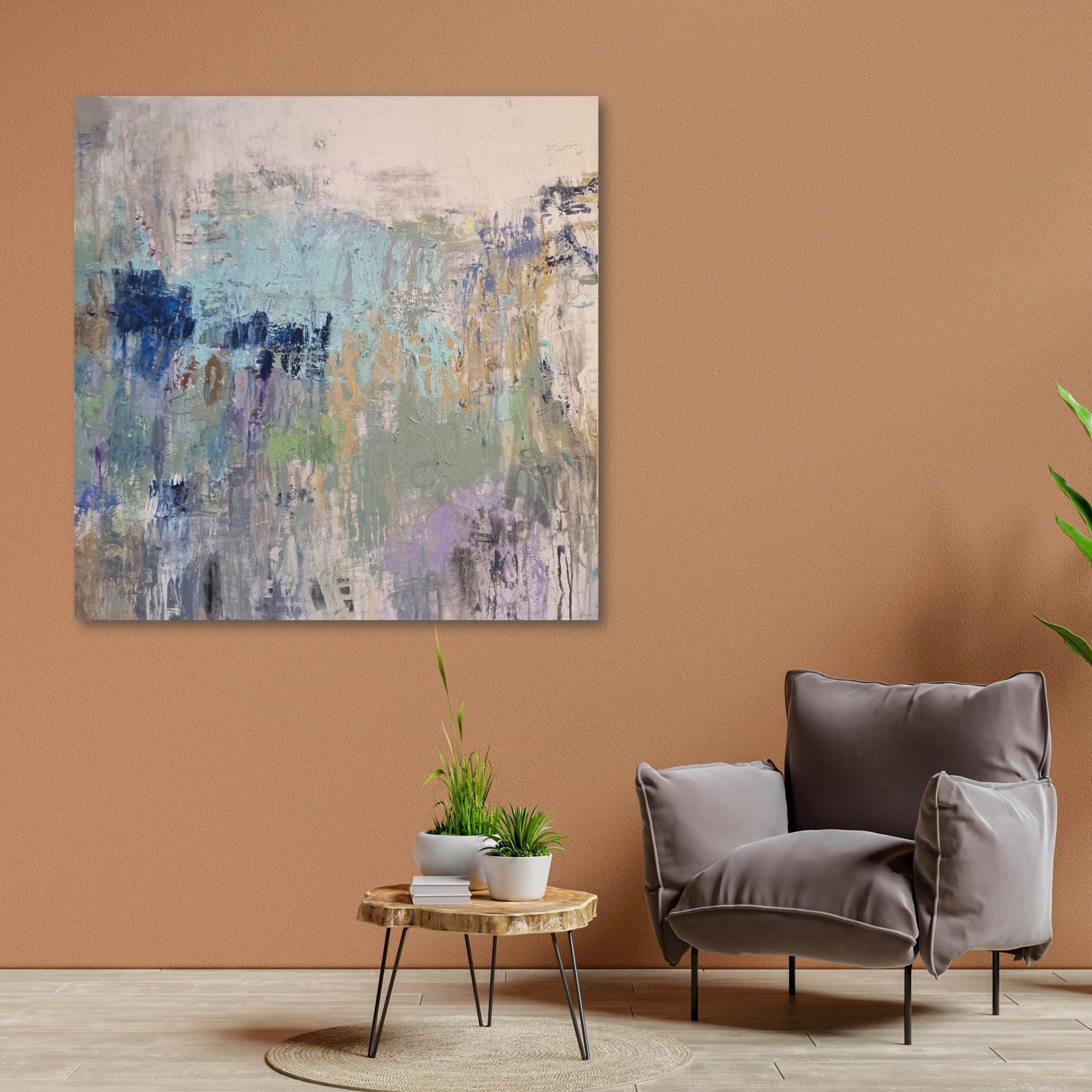 Lavender Bay Sunset Brown Wall Rm