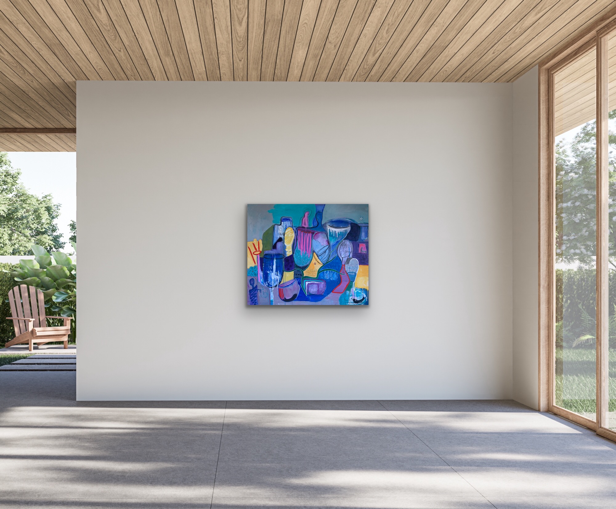 Interwoven Play Insitu White Wall