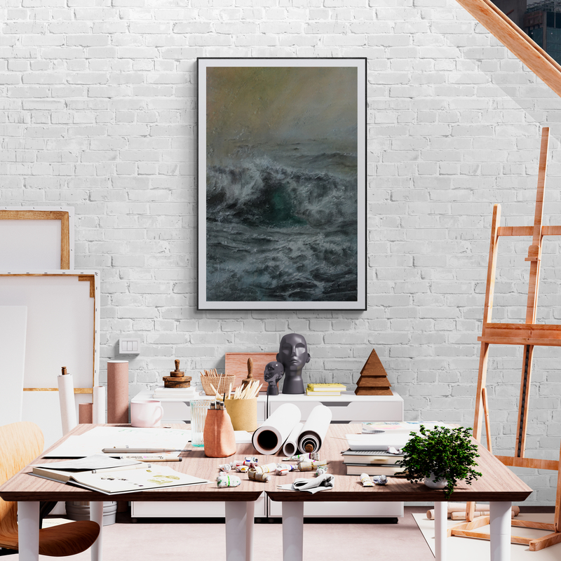 Canvy Salt Haze Busy Artists Studio