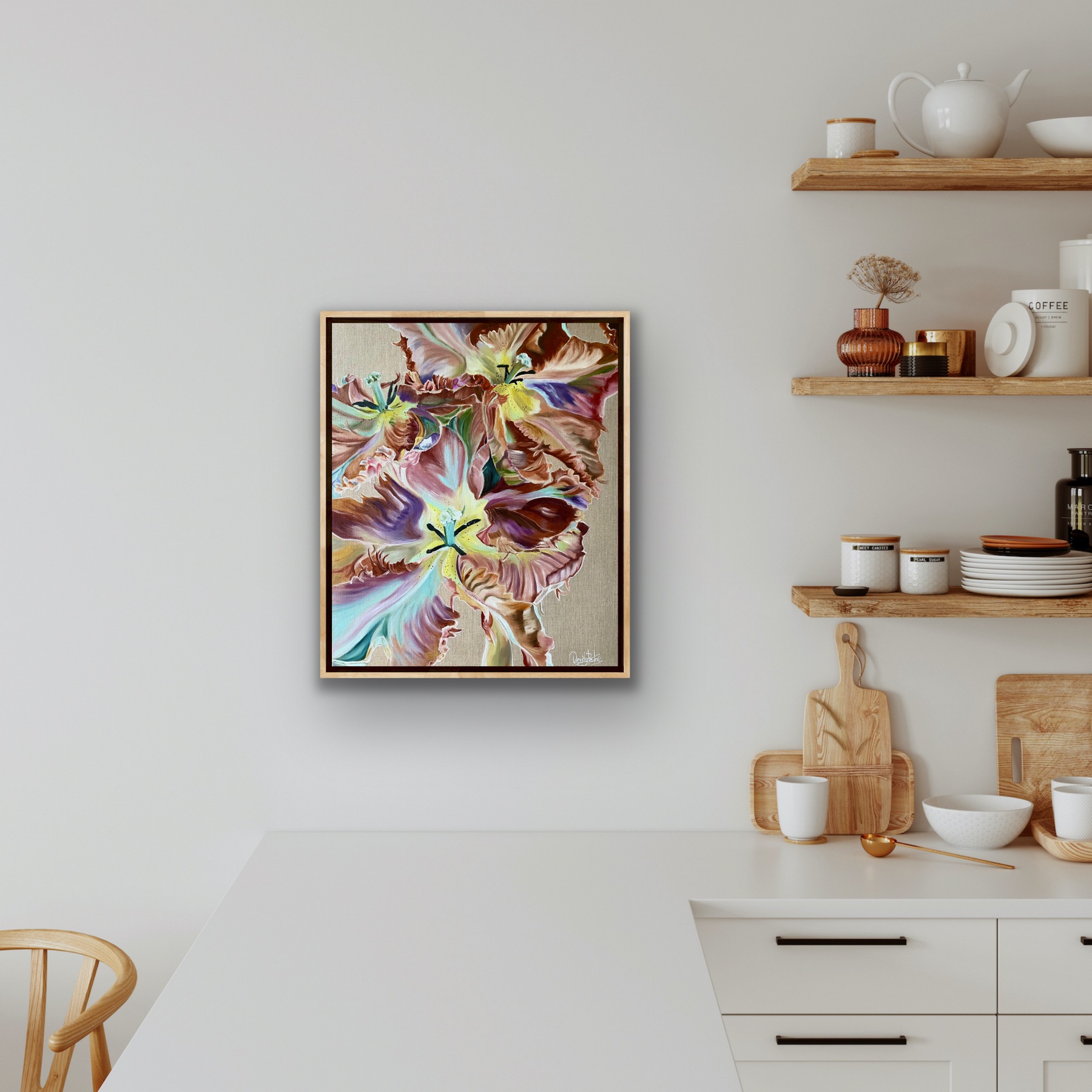 The Unfurled Tulipii Insitu8 Wendy Peters