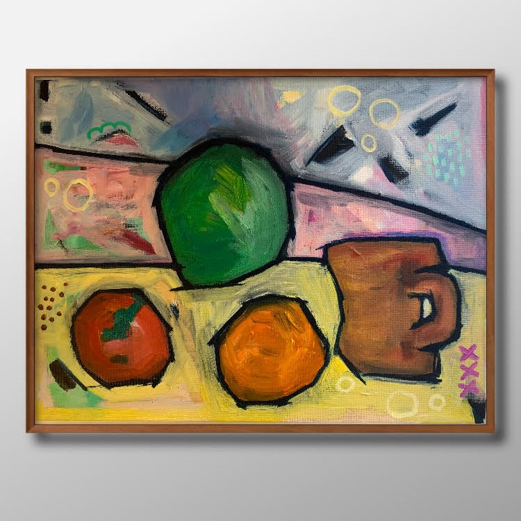 Fruit Roll Floor Framed