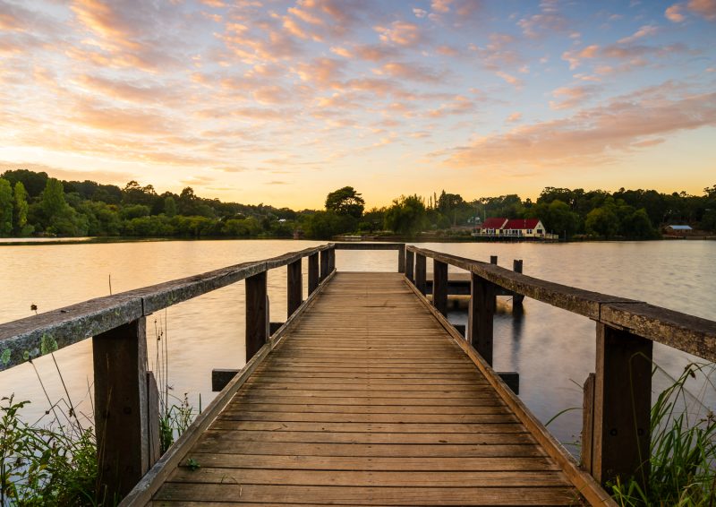 Lake Daylesford Pier Ltd Ed Print