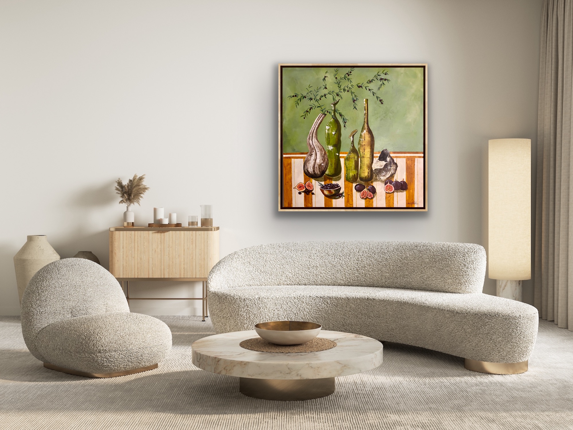 Sicilian Days Insitu1 Wendy Peters