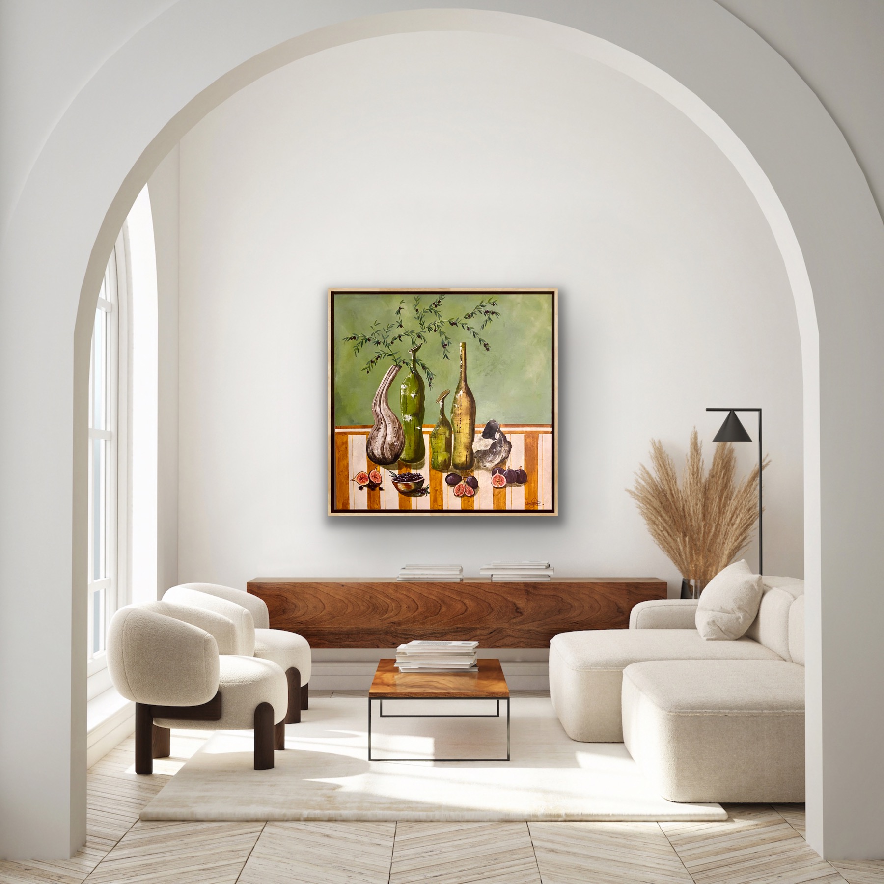 Sicilian Days Insitu2 Wendy Peters