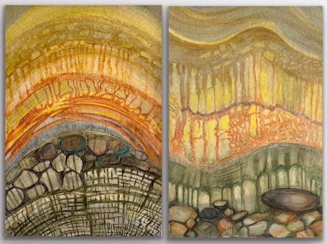 Sands of Time (Diptych)