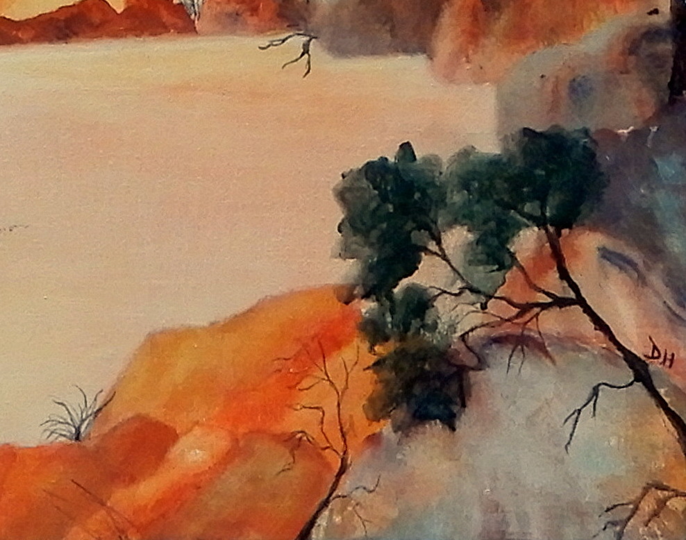 Doodie Herman Along The Creek Landscape 002