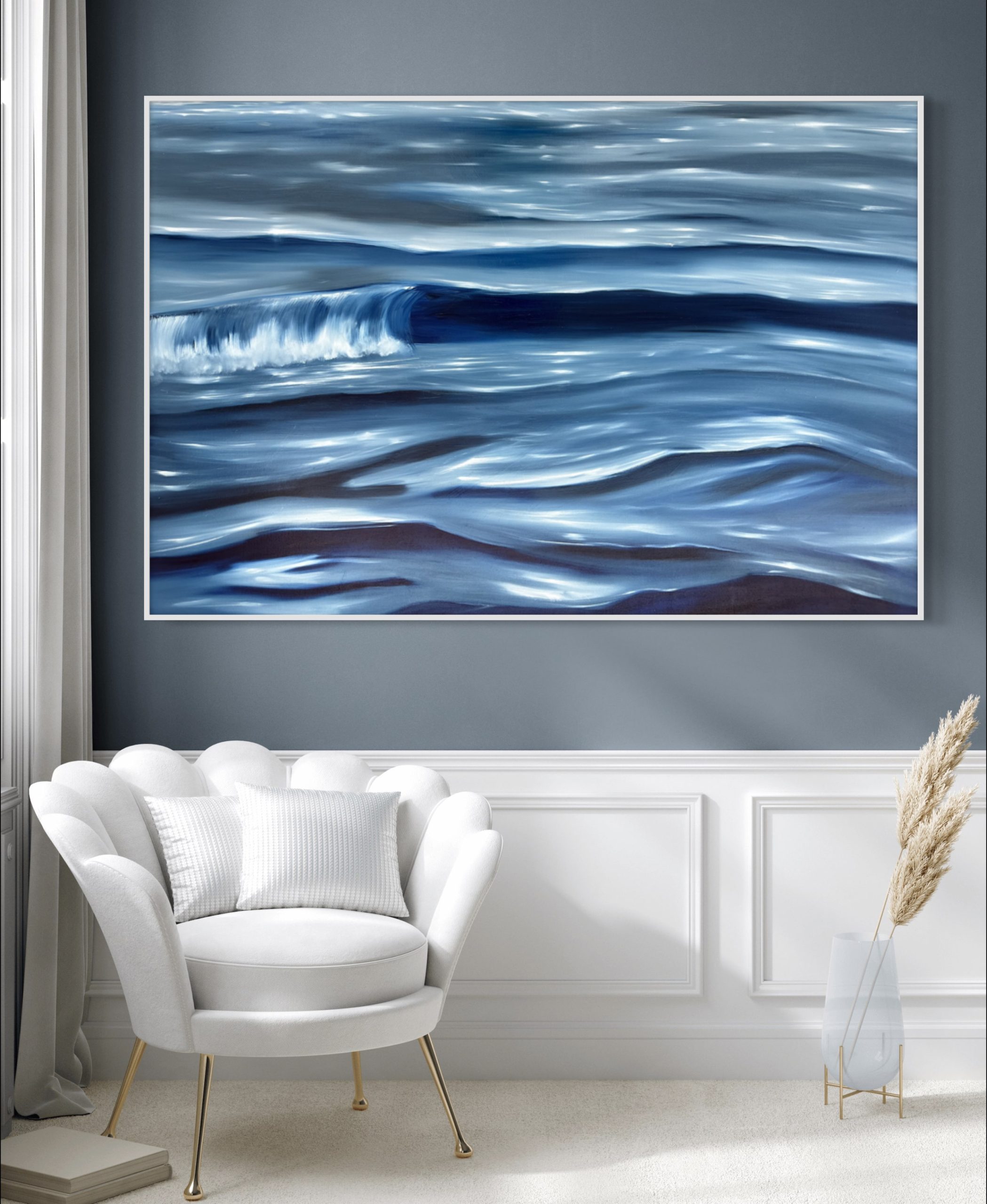 Grey And White Interior