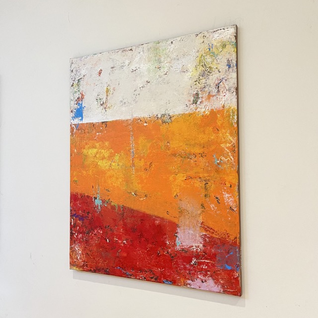 2. White Orange Red Side