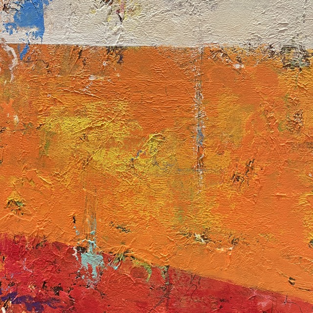 5. White Orange Red Close Up 3