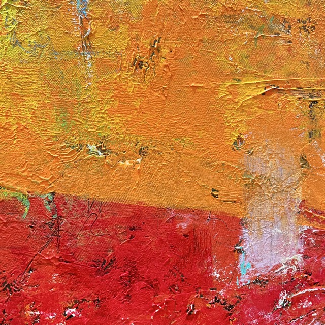 4. White Orange Red Close Up 2