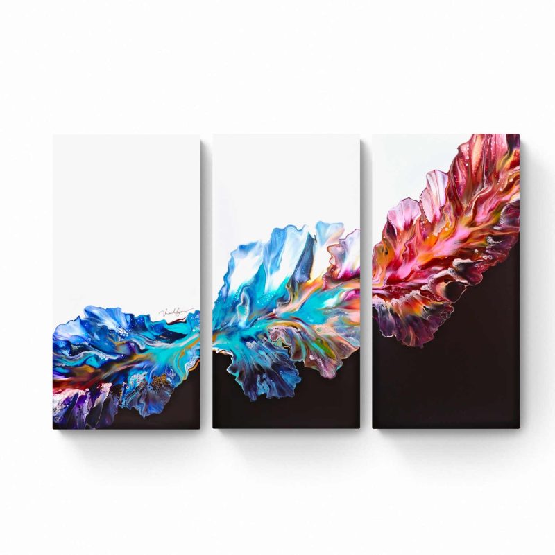 Breezy Fall (Triptych)