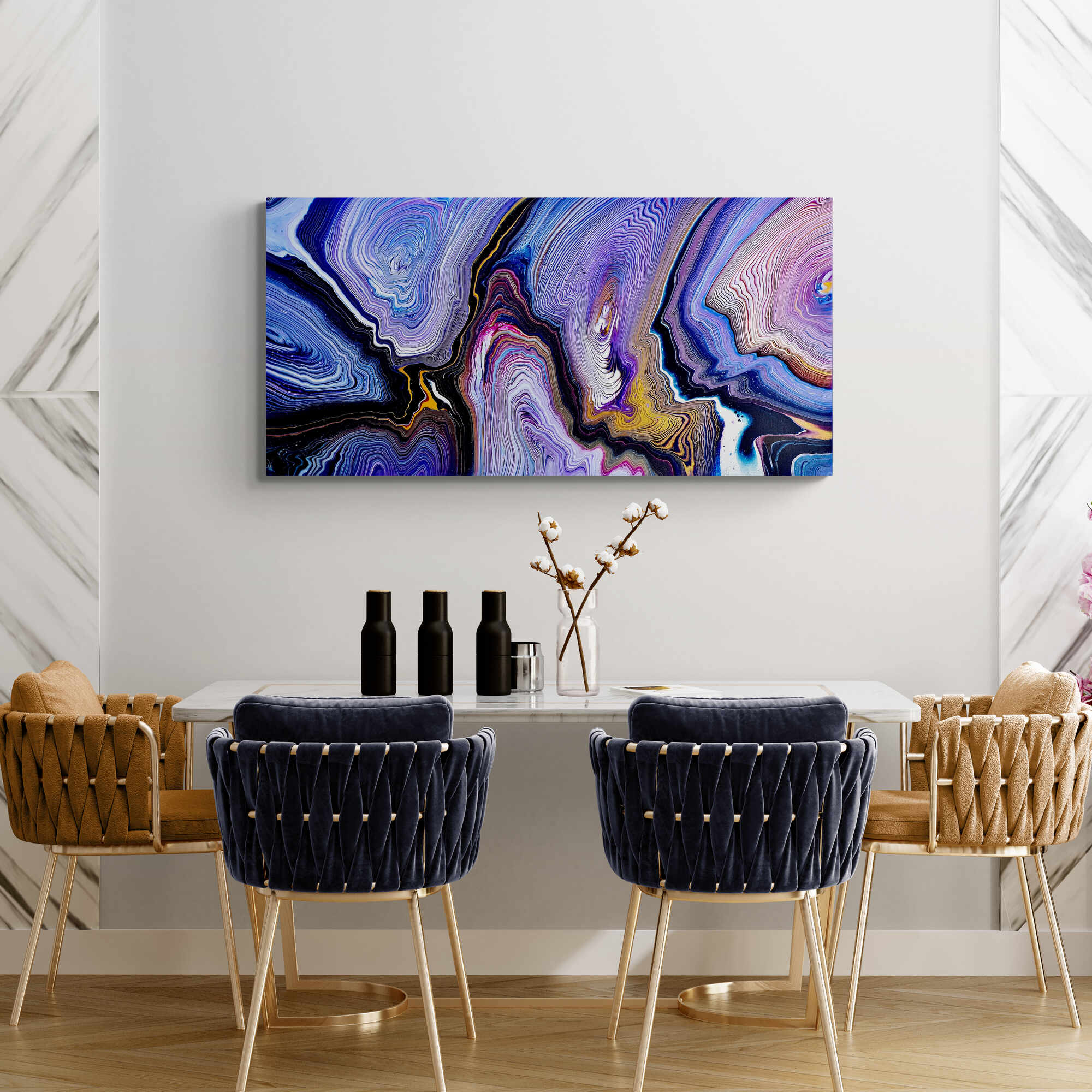Galaxy Of Time 60x120 Dining