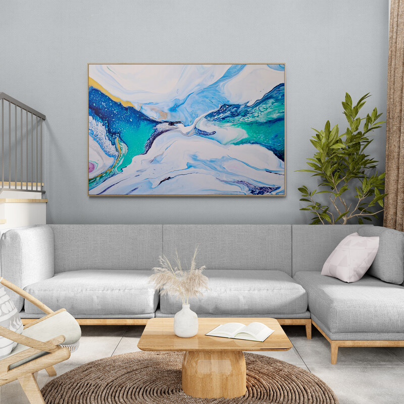 Glacier Sea Living Room