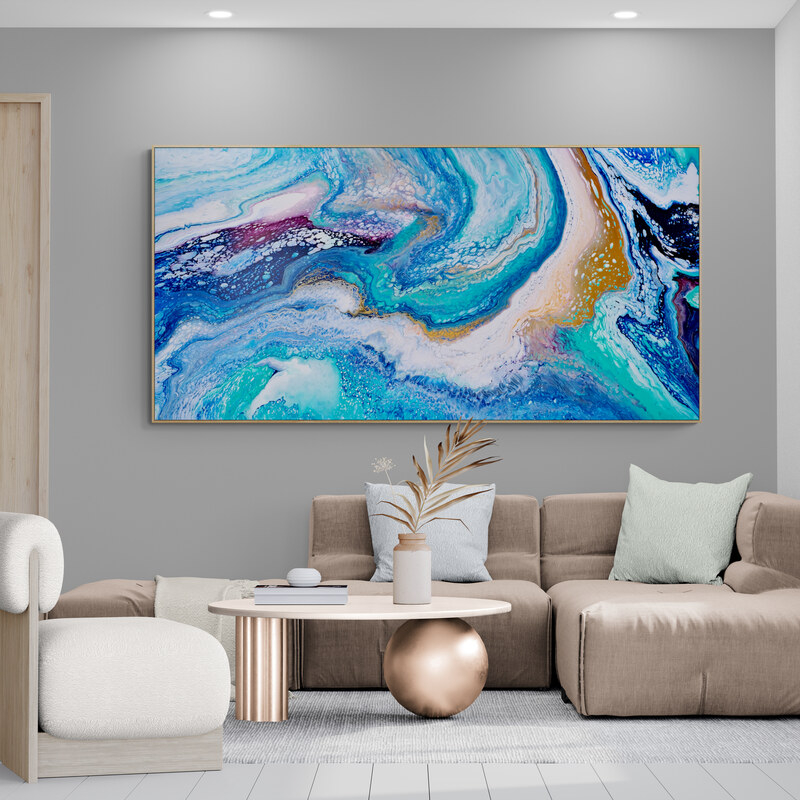 Sea Of Wonders Neutral Living Room