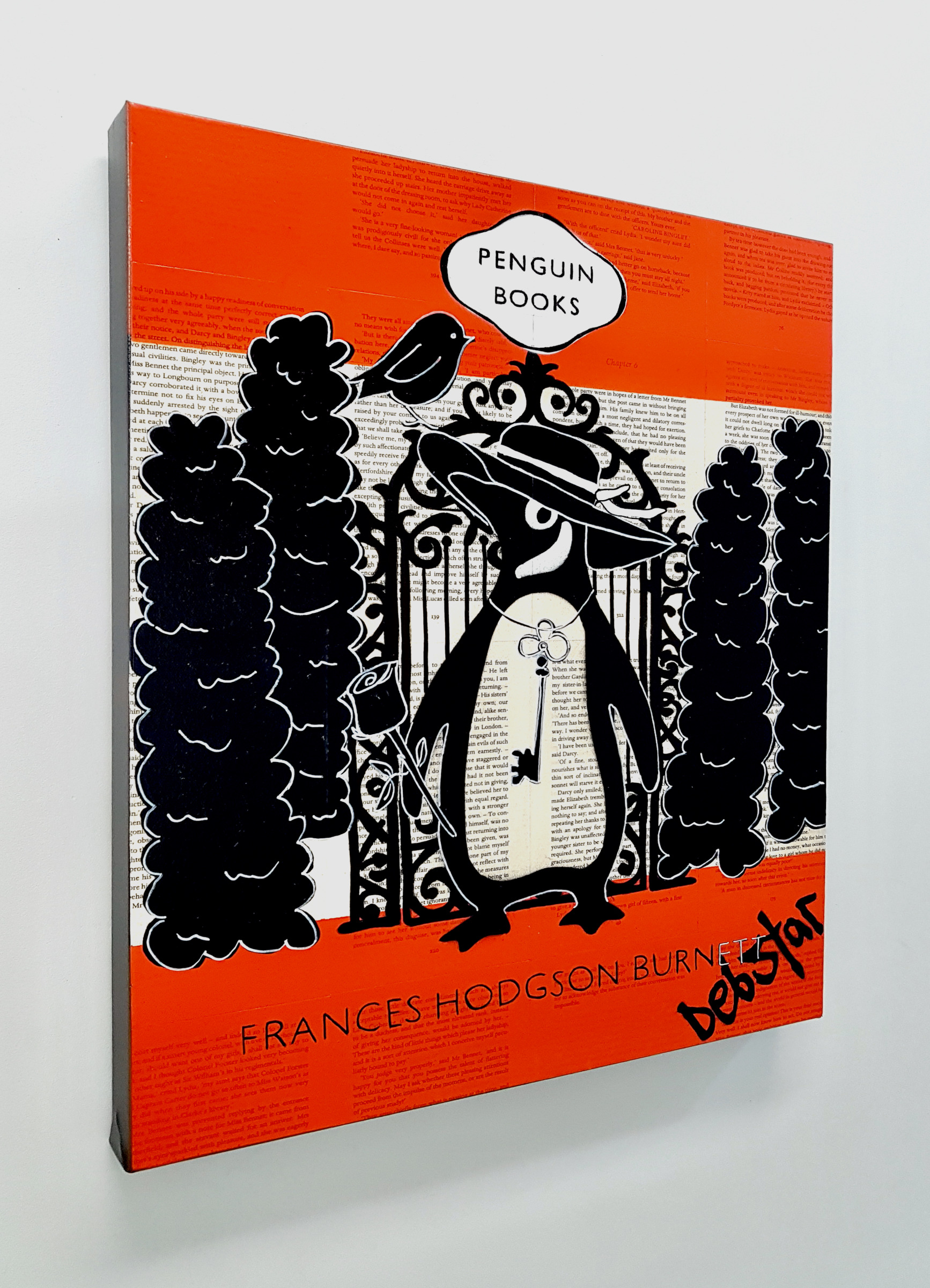 Penguin Books The Secret Garden Pop Art Deborah Lang Art Urban Canvas 3