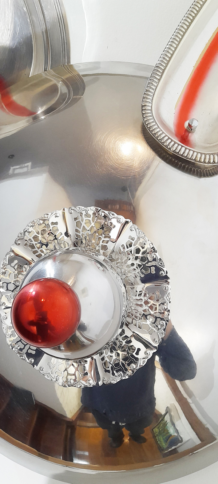 Baxter Stephen Bilby Wall Sculpture H71 X W57 X D24cm Stainless Steel Detail 2