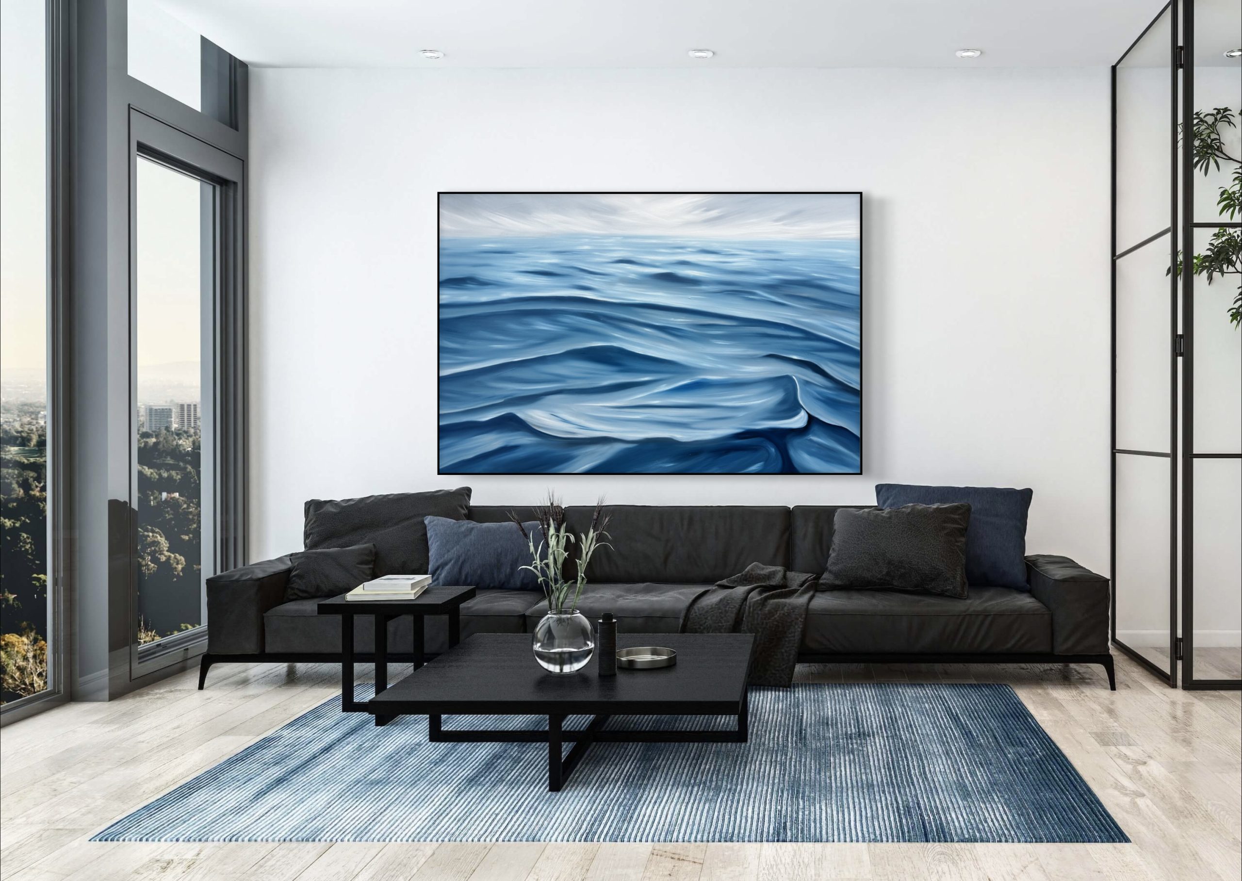 Black Frame Alanah Jarvis Ocean Art