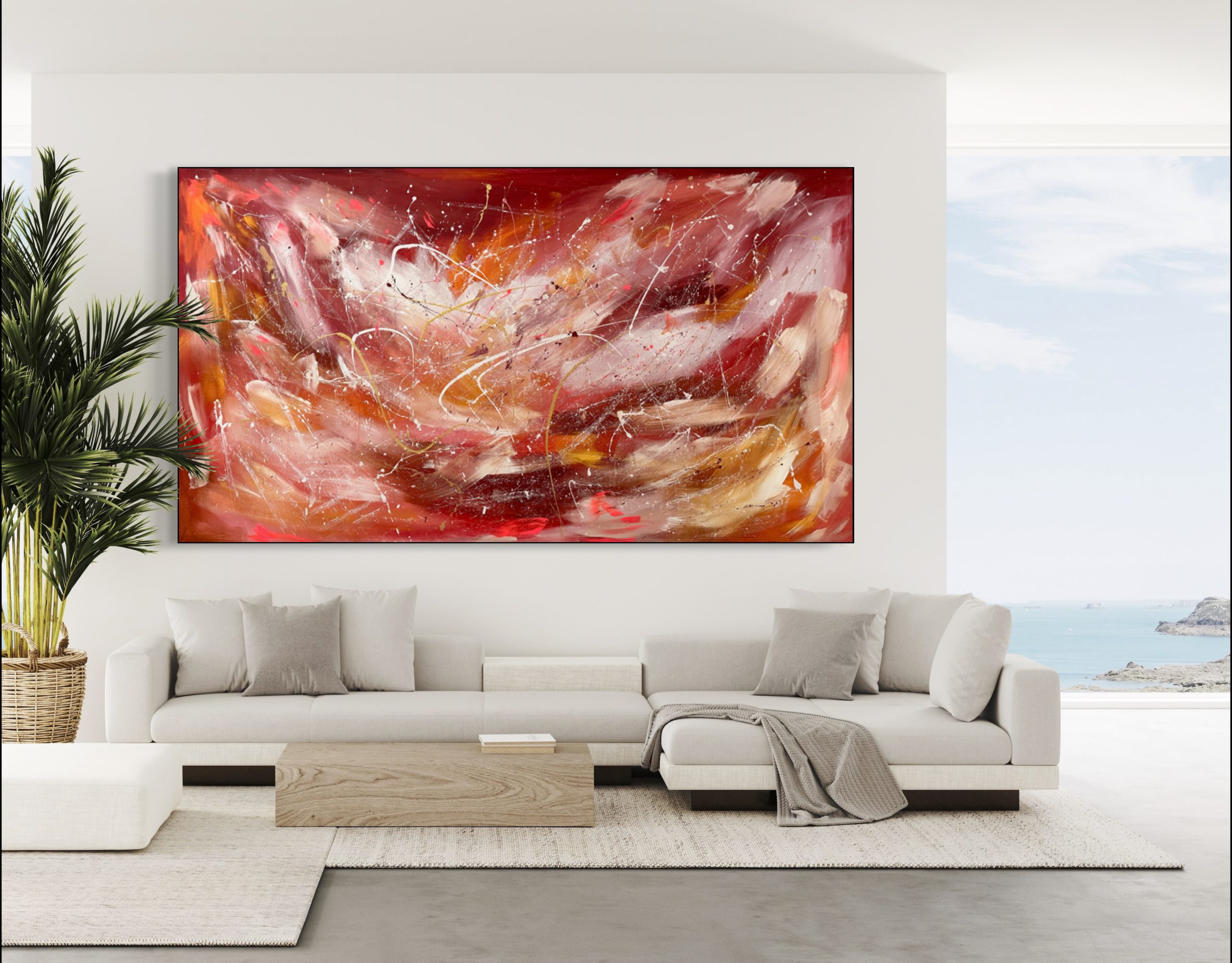 Abstract Art Beach House Alanah Jarvis