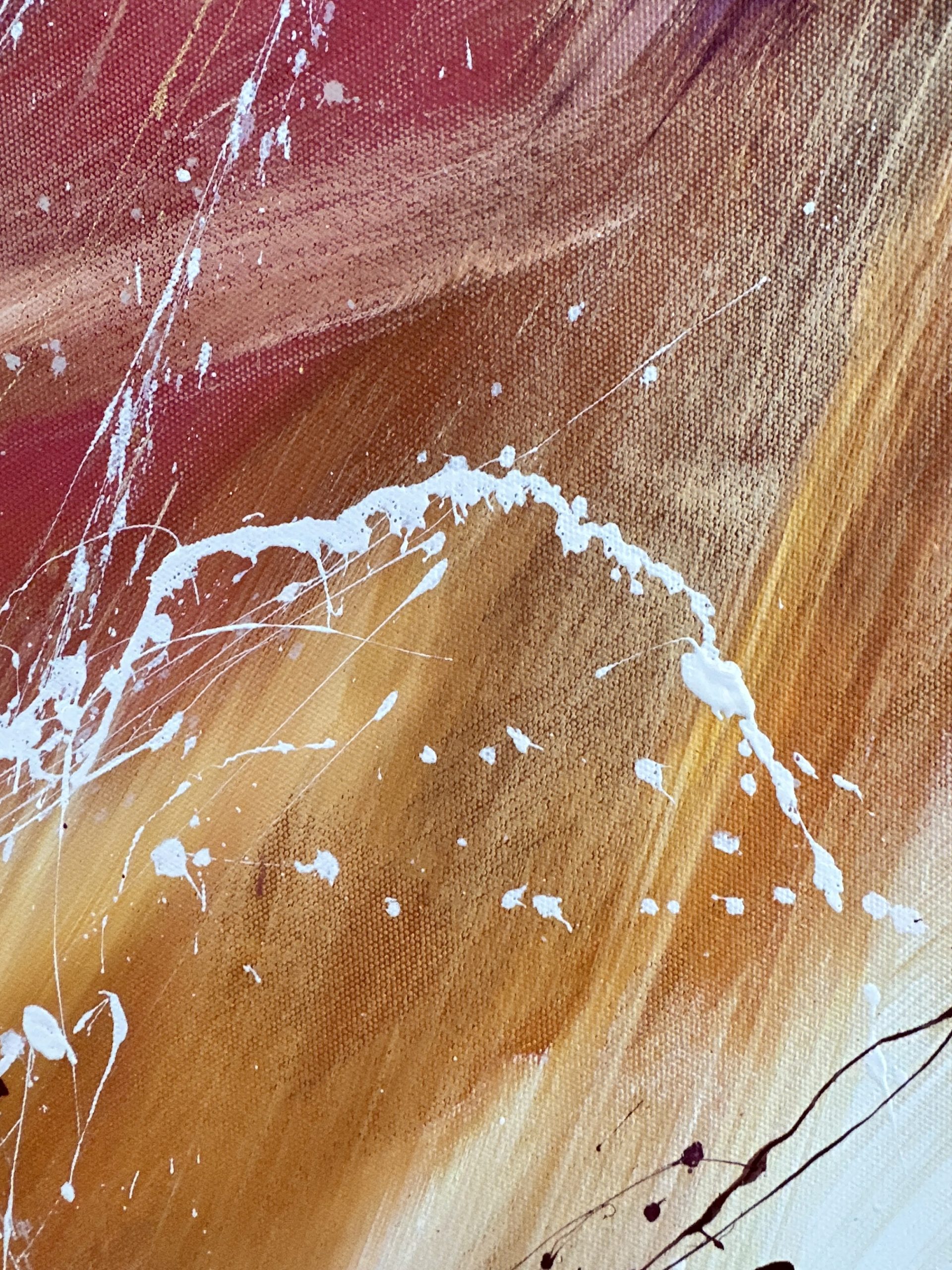 Close Up Brown Alanah Jarvis Abstract Art