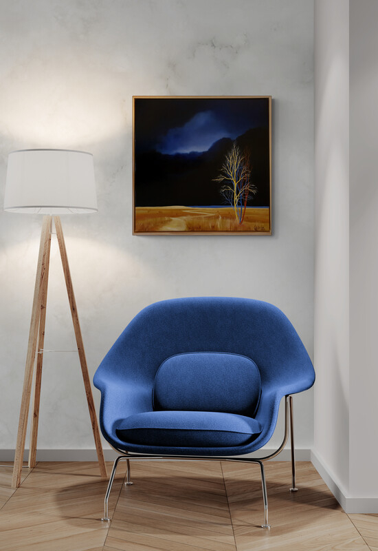 Tawny Gold Grasses Lucinda Leveille Art 9